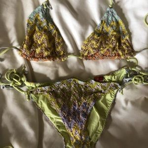Missoni Mare Zigzag Two-Piece String Bikini